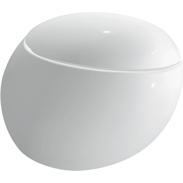 Laufen Il Bagno Alessi væghængt toilet, uden skyllekant, rengøringsvenlig, hvid