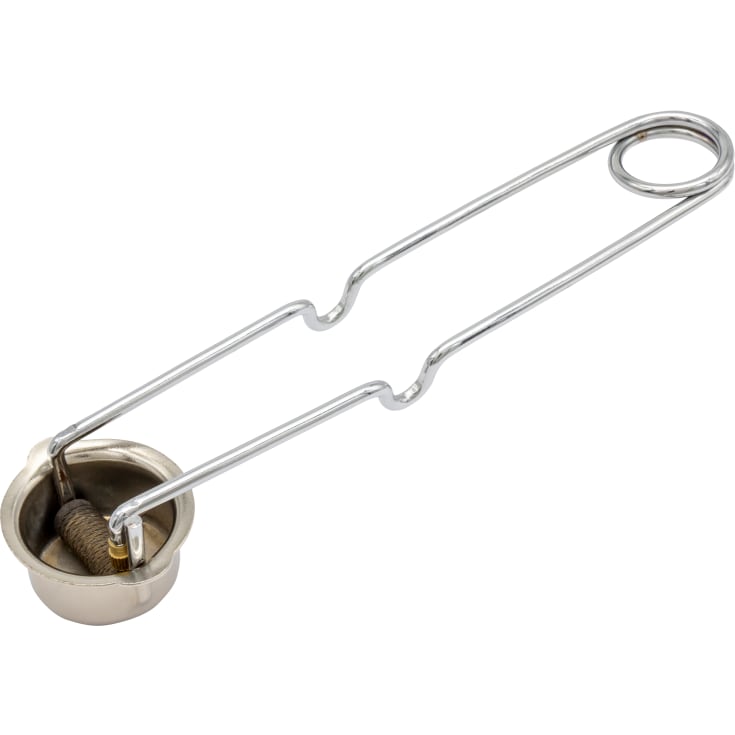 Gastænder med skål, fjedrende stang og udskiftelig tændsten