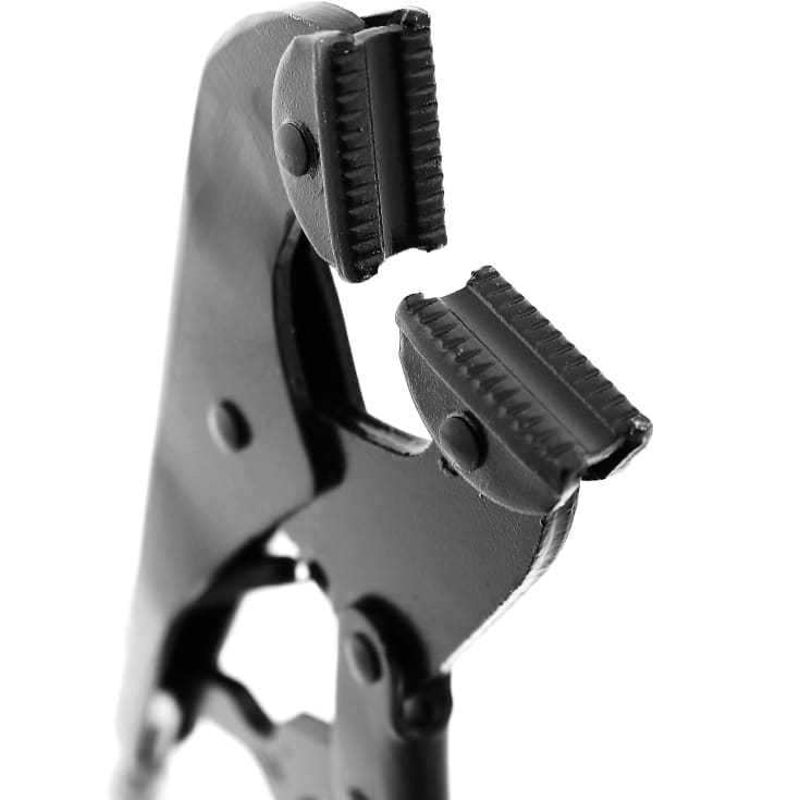 Svejsetang D5 med smal og aflang tryksko, 230 mm/9"