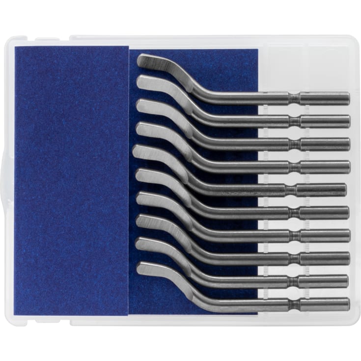 NOGA afgrater klinge BS2010 S20 V/H HSS, 10 stk.