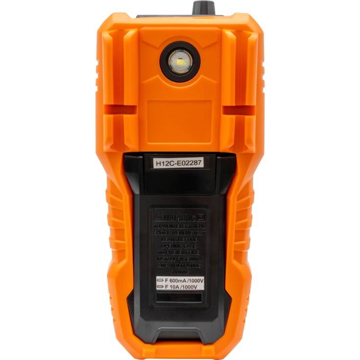 Digital multimeter med Sand RMS 1000V/10A og gummikappe