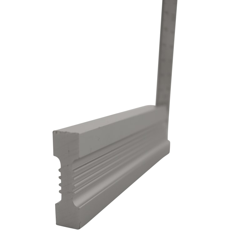 Snedkervinkel 150 x 120 mm, med kraftig base i aluminium