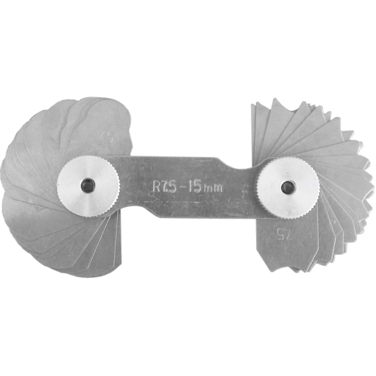 Radiuslære 1,0-7,0 mm