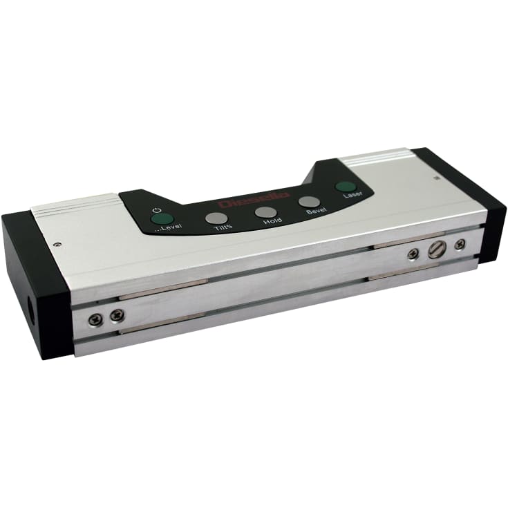 Vaterpas digital 150 mm /0,05° med laser- og LED lys