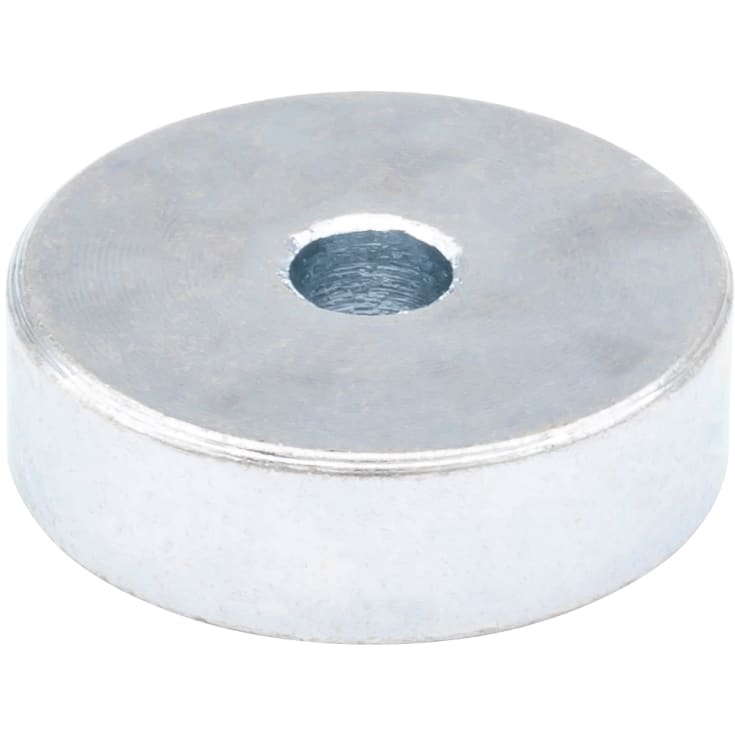 Neodymium pottemagnet Ø20 x 6,0 mm, skruehul Ø4,5 mm