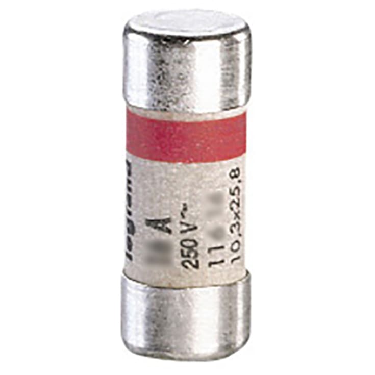 10 stk HRC Patronsikring 10,3x25,8 6A gG med indikator