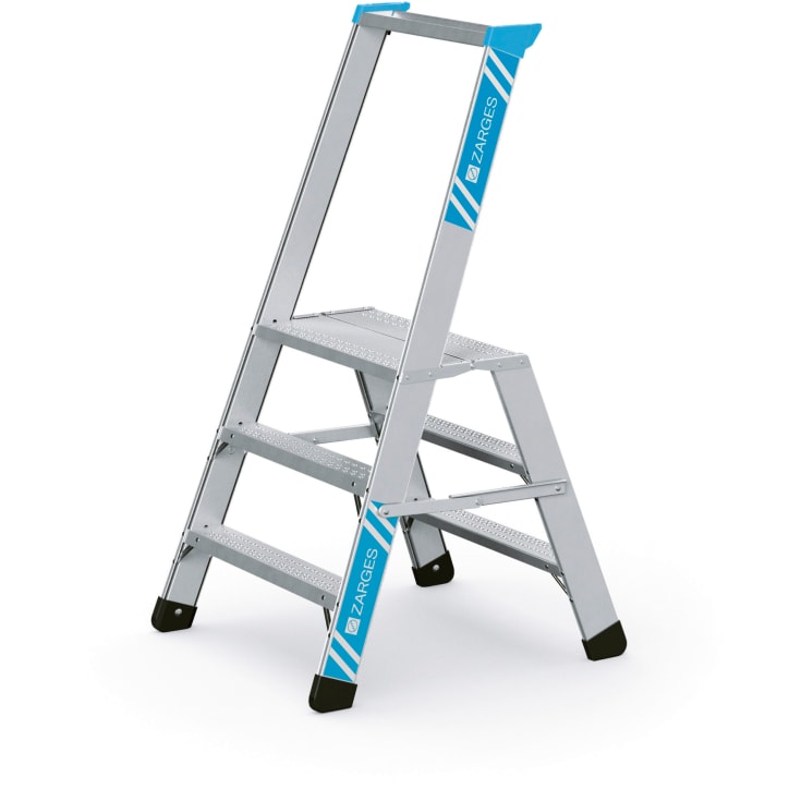 Zarges trappstege Seventec RC SP, 3 trappsteg/0,66 m, med fäste