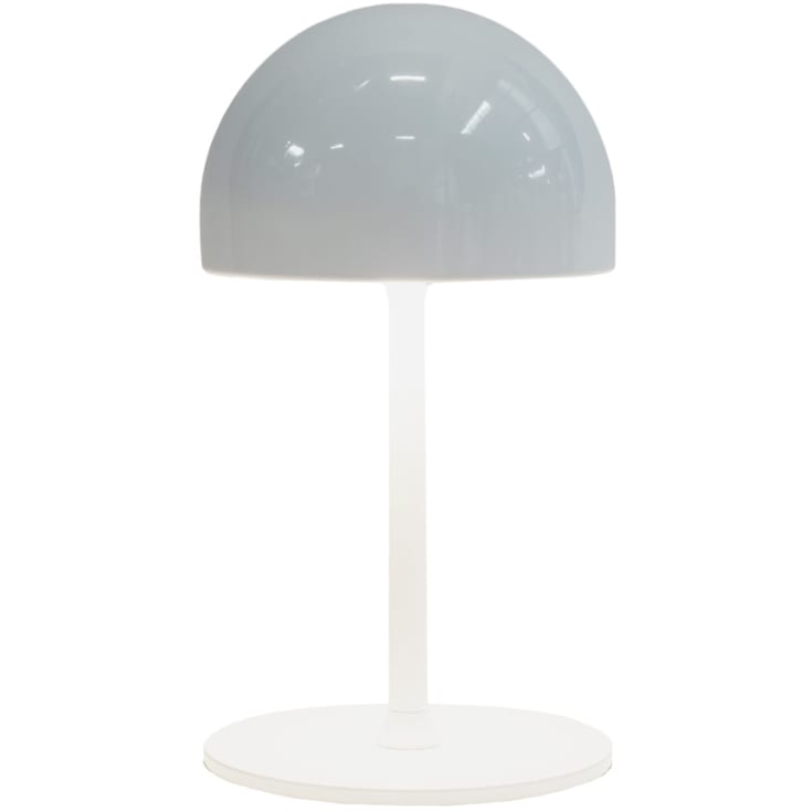 Sirius Tim genopladelig bordlampe, hvid, 22 cm