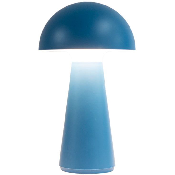 Sirius Sam genopladelig bordlampe, blå