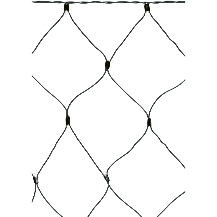 Markslöjd Priceline udendørs lysnet, 40 lys, 1x1 meter