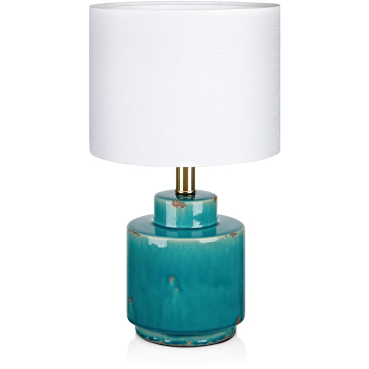 Markslöjd Cous bordlampe, turkis