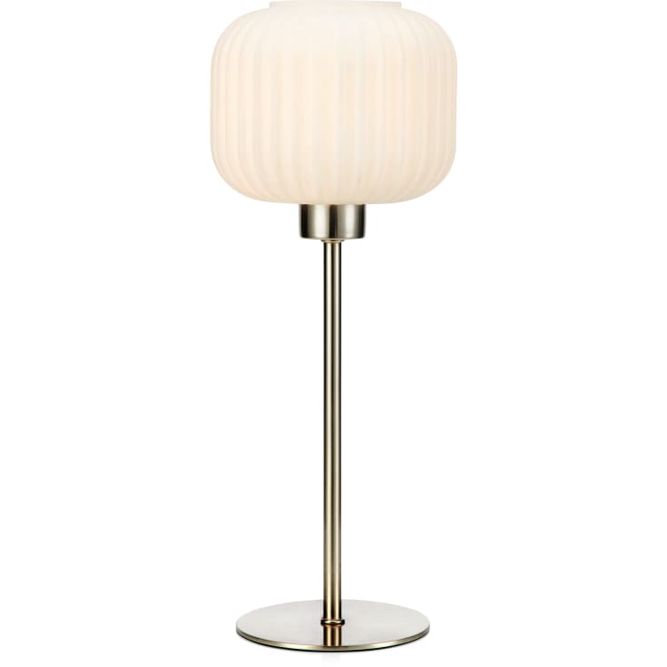 Markslöjd Sober bordlampe, hvit