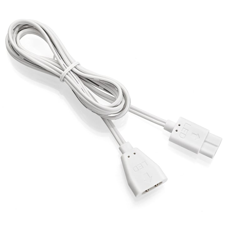 COMBINE Forlængerkabel 1m Han-Hun hvid