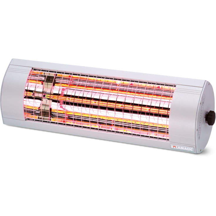 Solamagic Eco+Pro 1400W terrassevarmer, infrarød, titanium