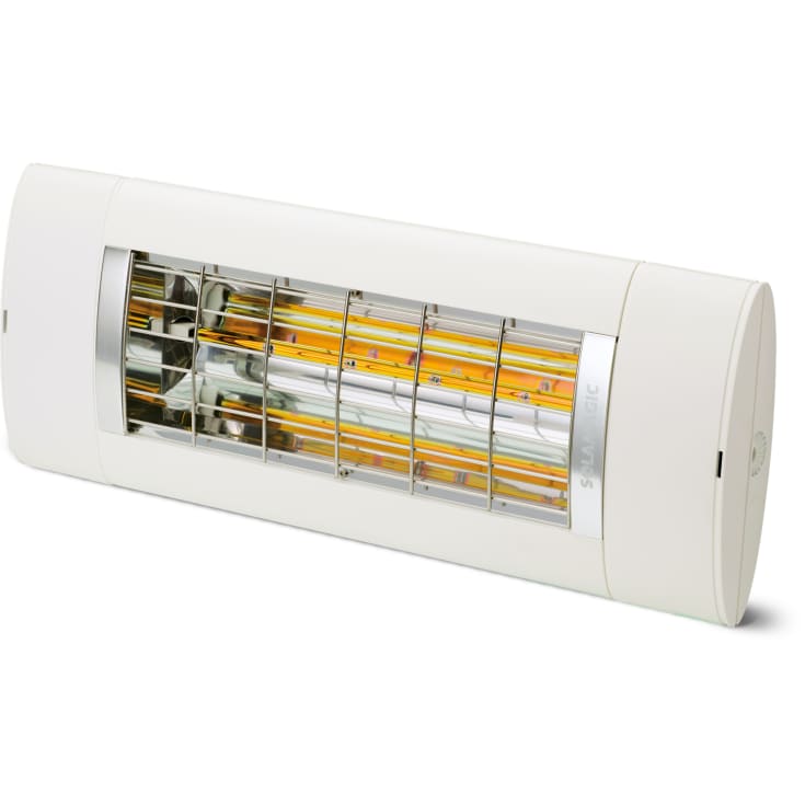 Solamagic S1 Premium 2000W infrarød terrassevarmer, hvit