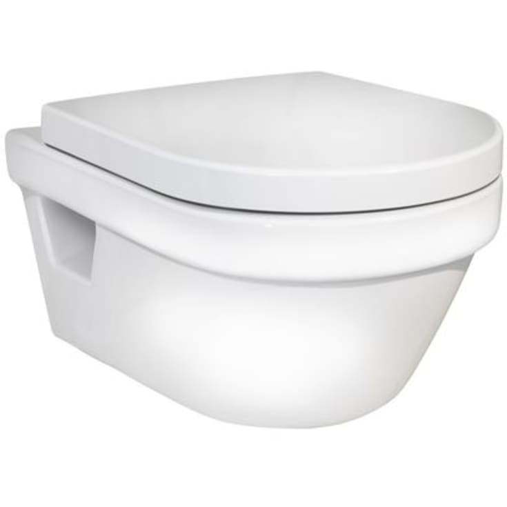 Villeroy & Boch Architectura toalettsete, soft close, avtagbart, hvit