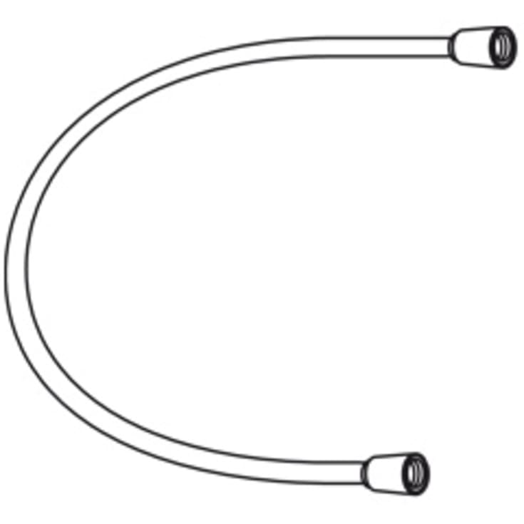 Oras dusjslange, 0,7 meter, krom