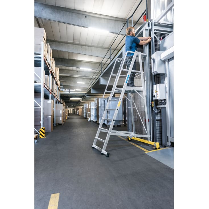 Zarges platformstige Safemaster Plus S, 6 trin/1,6 m