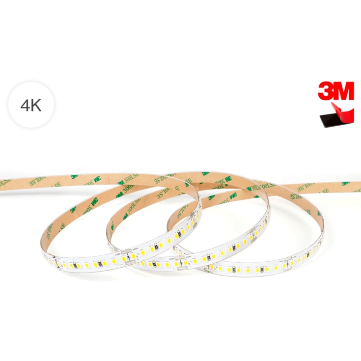 LightMore High-Lumen LED-remsa 5M 9,6W/meter 3000K