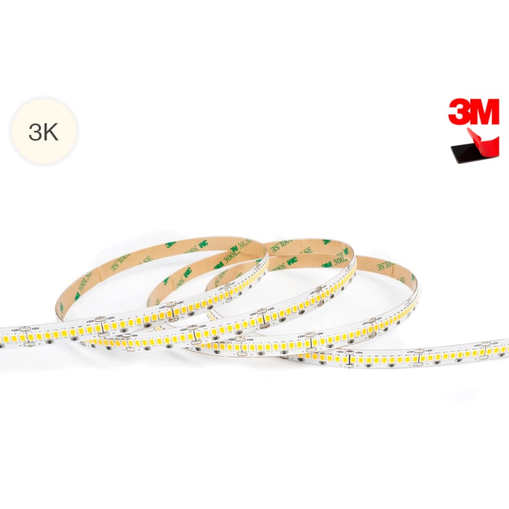 LightMore LED-remsa med hög lumen 5M 15,36W/meter 3000K