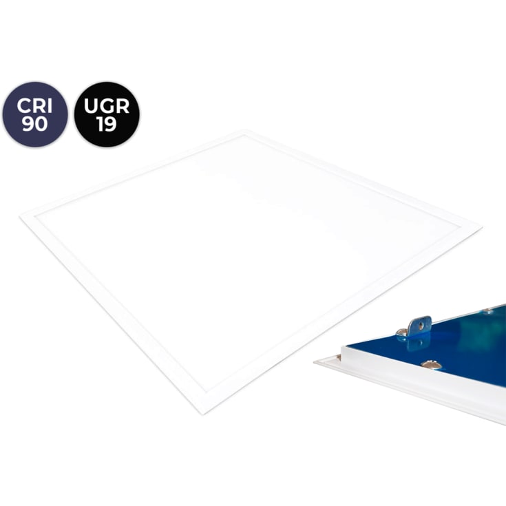 TrueColor LED indbygningspanel 60x60 36W 3000K+4000K