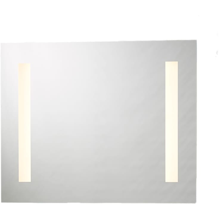 Loevschall Godhavn spejl med belysning og stikkontakt - 80 x 65 cm