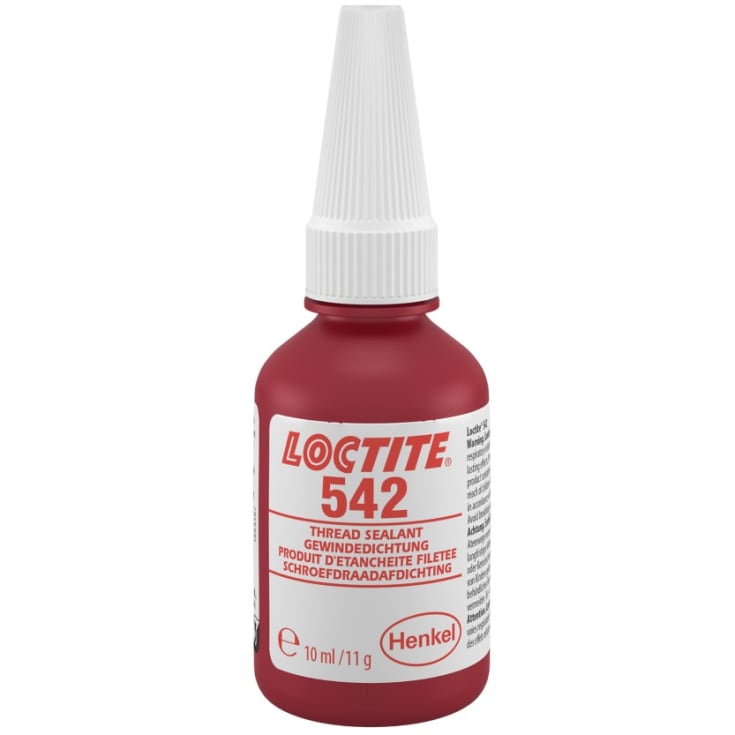Loctite 542 gängtätning, medium styrka, 10 ml