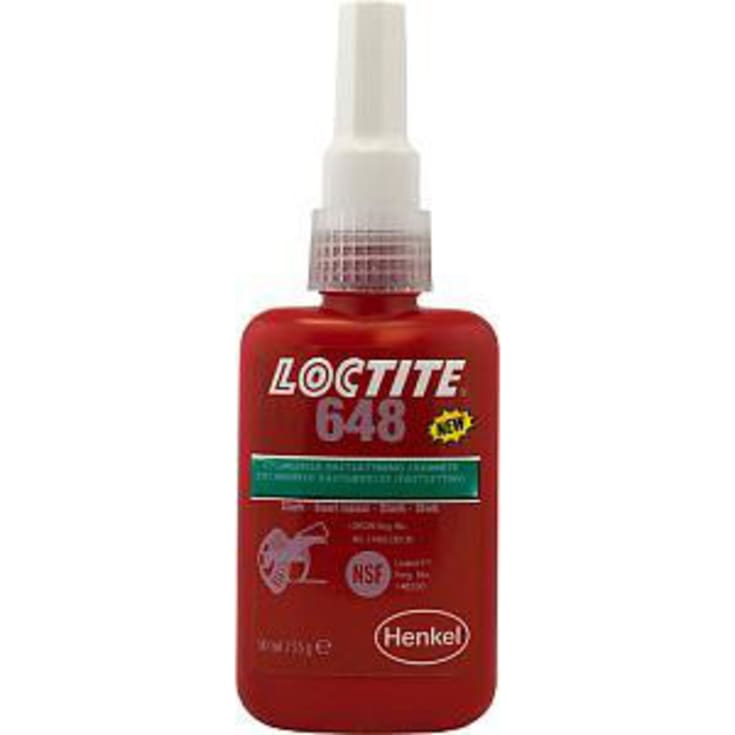 Loctite 648 sylindrisk festing, høy styrke, 50 ml