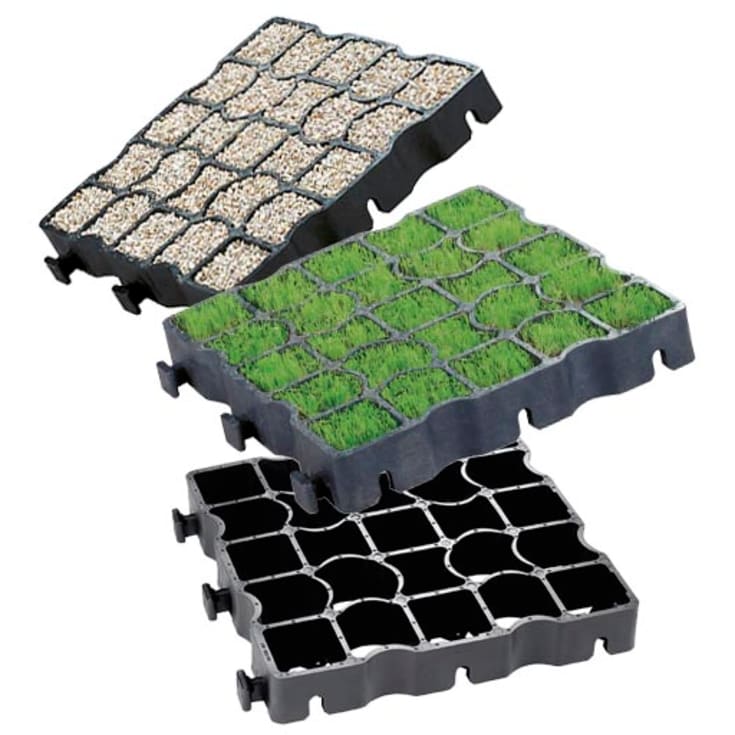 12 stk Byggros Ecoblock Elastic S50 græsarmering, pakke til 1,33 m²