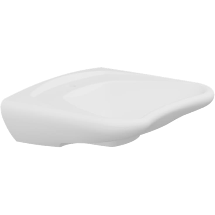 Pressalit Care Matrix Curve håndvask, 60x49 cm, hvid