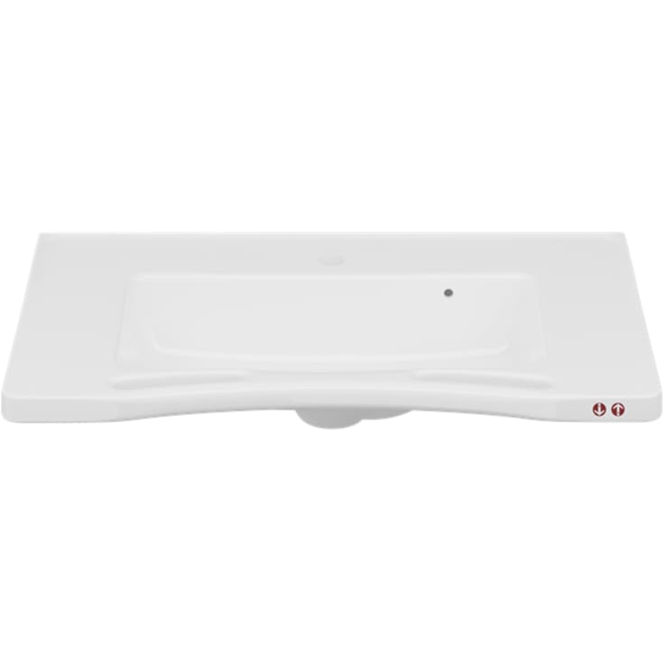 Pressalit Care Matrix Medium tvättställ, 78x54,5 cm, vit