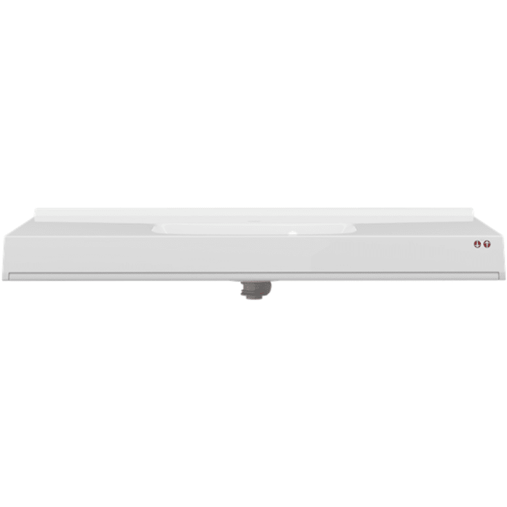 Pressalit Care Matrix Square håndvask, 120x55 cm, hvid