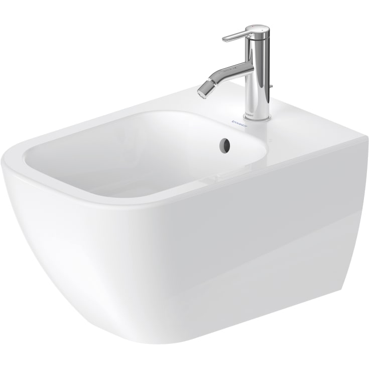 Duravit Happy D.2 bidet, væghængt, rengøringsvenlig, hvid