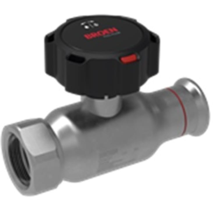 BROEN Full Flow Forzinket, 54xG2, DN50, Lav, Gear