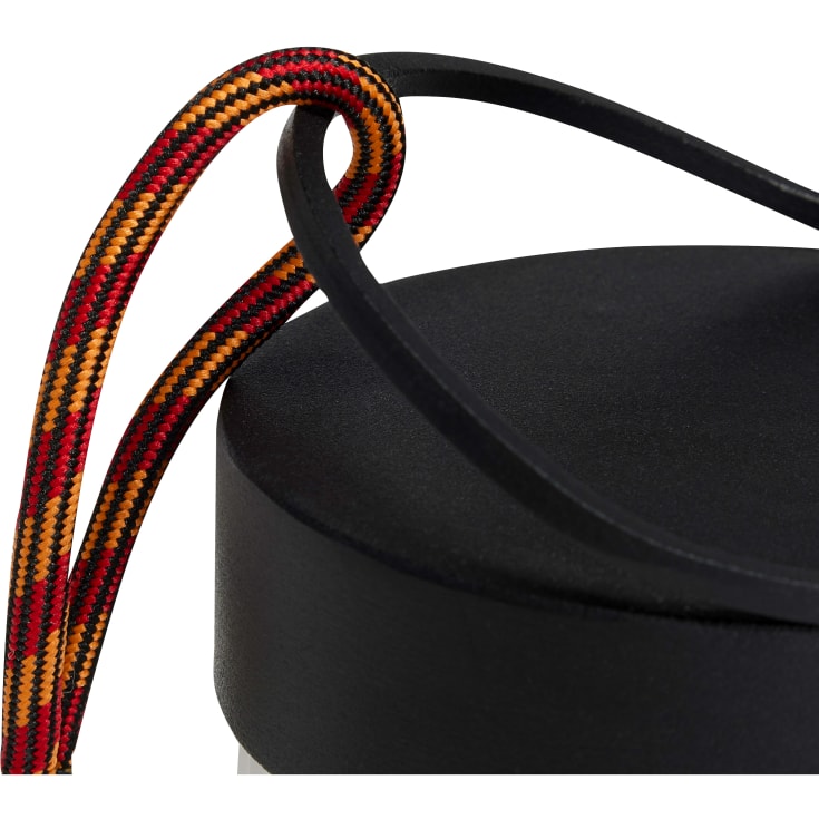 Hübsch Camp oppladbar lampe, sort