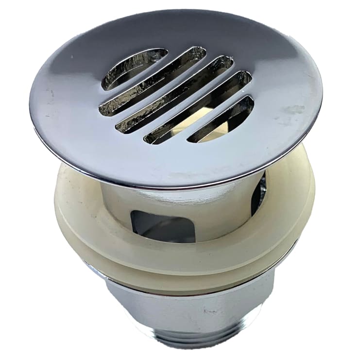 K. Neerskov bunnventil, push- open, krom