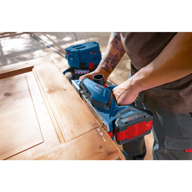 Bosch høvl GHO 18V-26, solo, L-Boxx