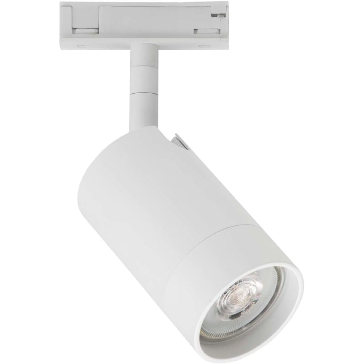 Antidark Designline Tube 1F skenspotlight, GU10, vit