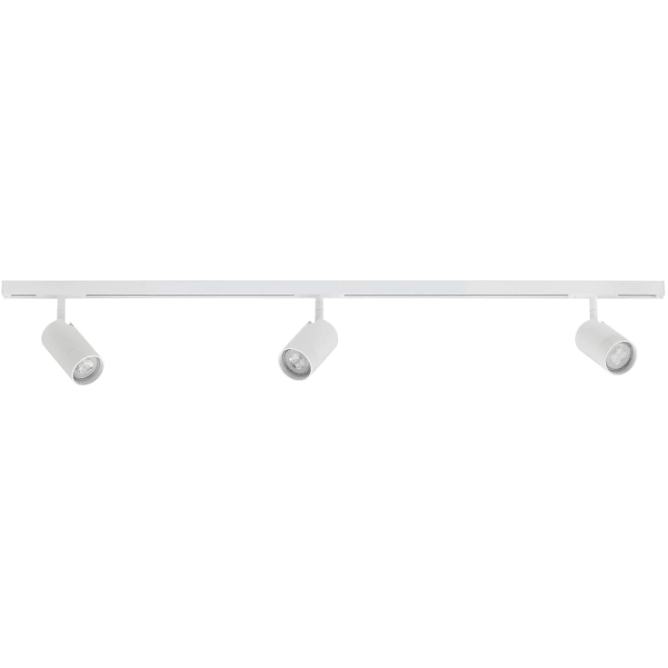 Antidark Designline Tube 1F skenspotlight, GU10, vit