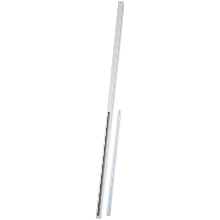 Antidark Designline däckskena, 1 meter, vit