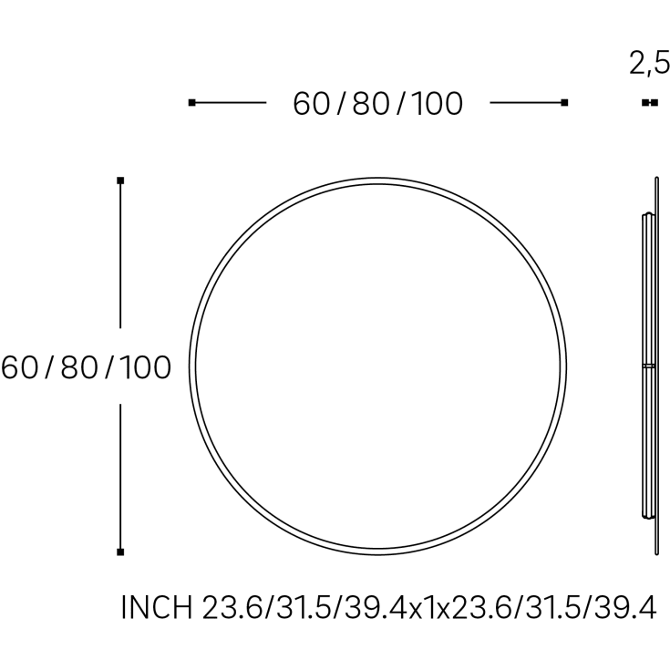 Cosmic Wish bundventil, push open, mat sort