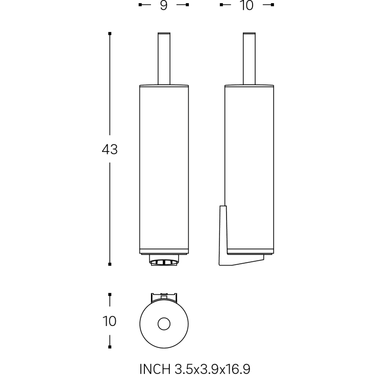 kosmisk vägg tvål dispenser