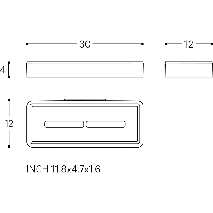 Cosmic BWC brusehylde, mat sort