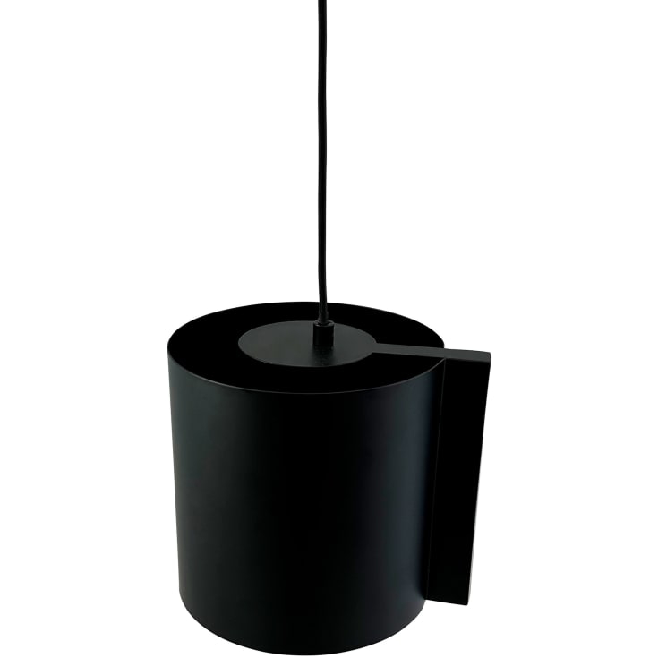 Dyberg Larsen Wum pendellampe, sort, Ø16 cm