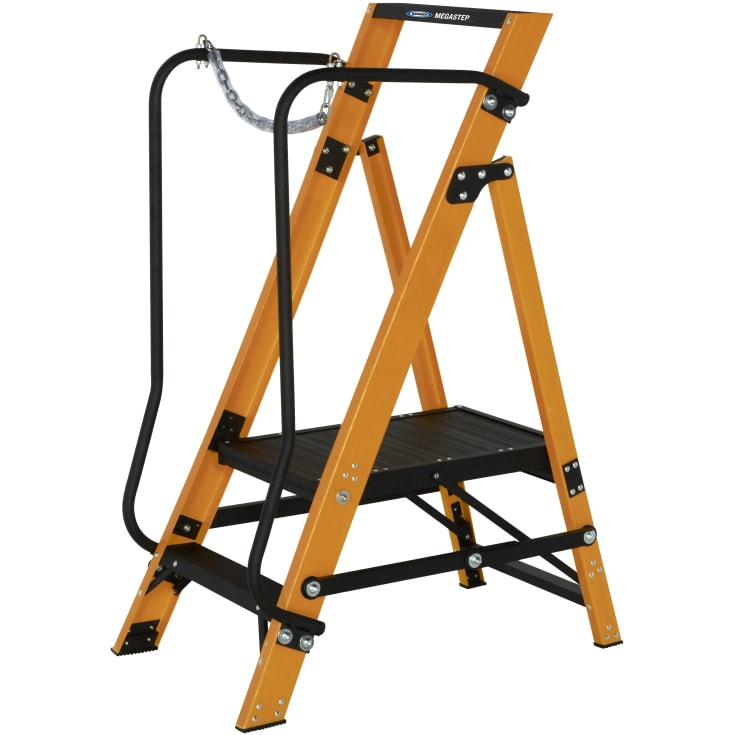 Zarges plattformstege Safemaster EFAmix S, 2 steg/0,42 m