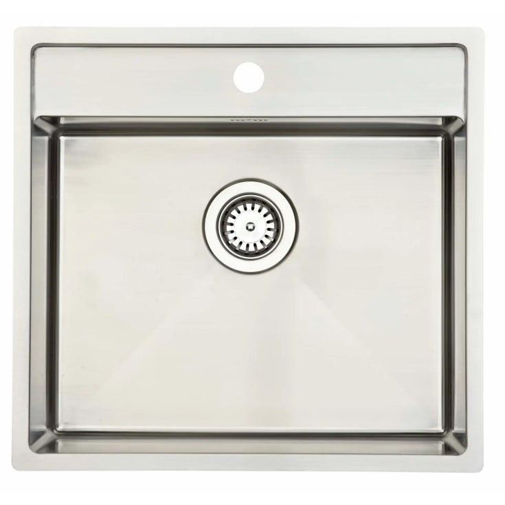 Lavabo Kubus 520 soft køkkenvask, 53x50 cm, rustfrit stål