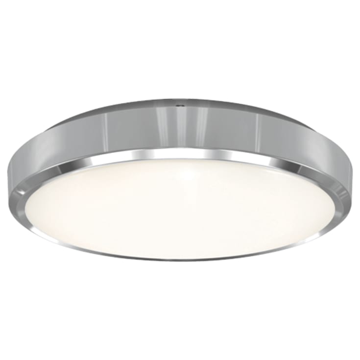 Væg-/Loft 18W IP54 krom 3K/4K Ø304 x 55mm 1847 lumen HF sensor
