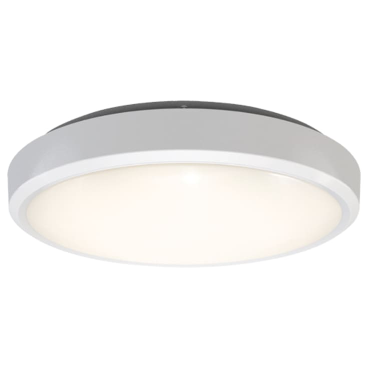 Væg-/Loft 18W IP54 krom 3K/4K Ø304 x 55mm 1847 lumen WiZ