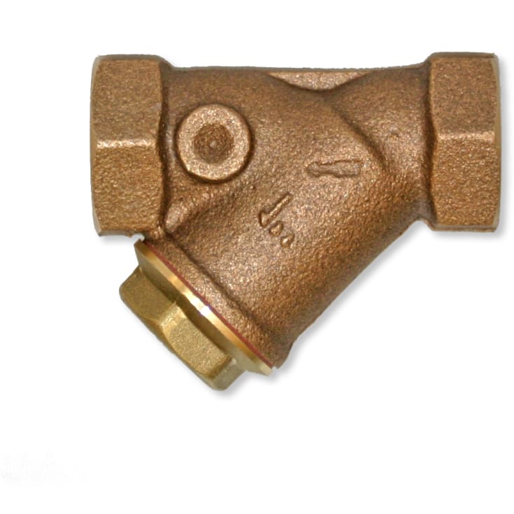 Snavssamler 1/2" muffe/muffe, rødgods