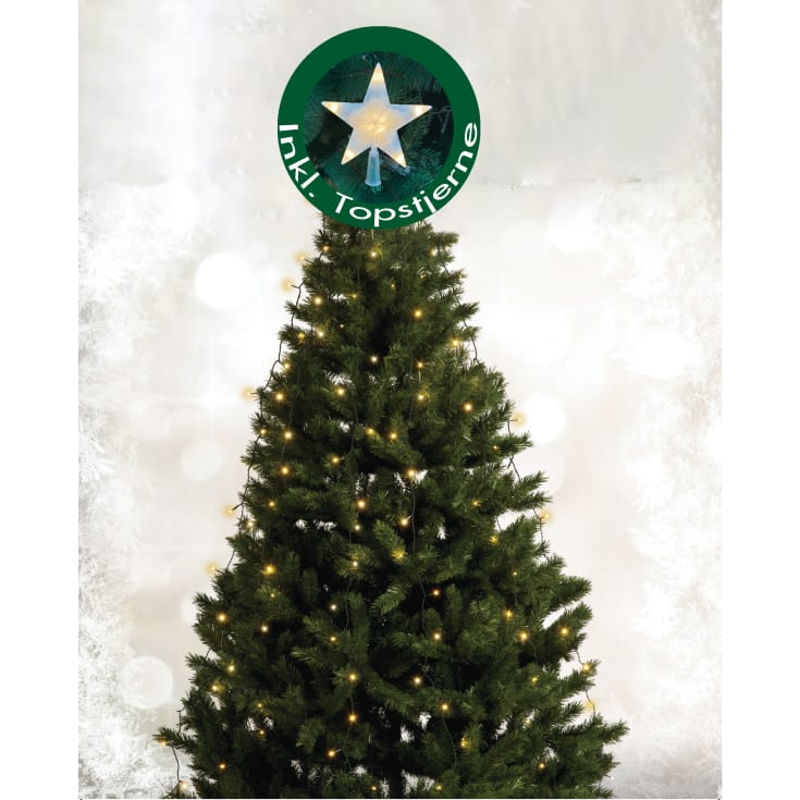 Veli Line juletrelenke, 120 varmhvite lys